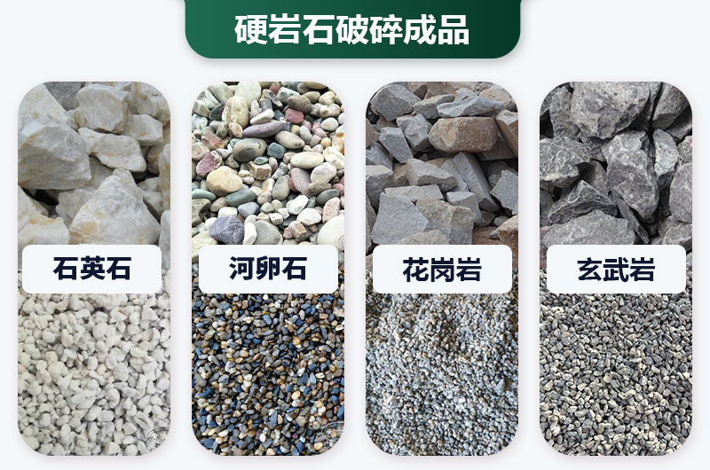 巖石太硬用啥破碎機好？價格多少？